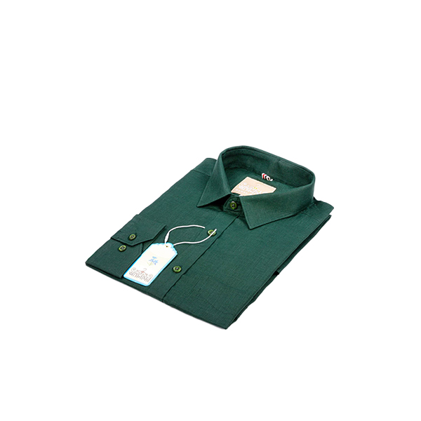 Casual Full Sleeve Cotton Shirt (Solid Formal Green Shirt) SF-GS