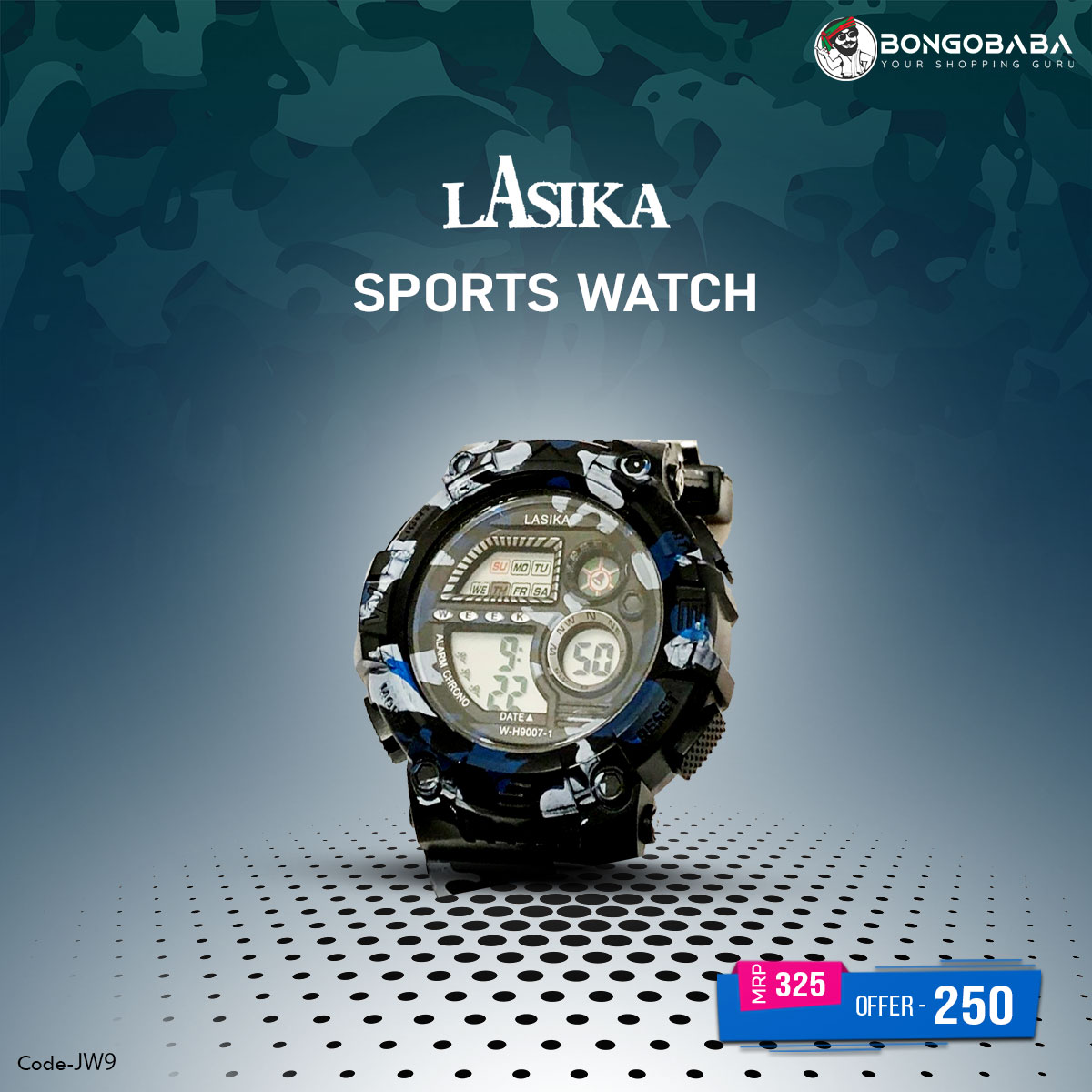 Lasika Sports watch JW9