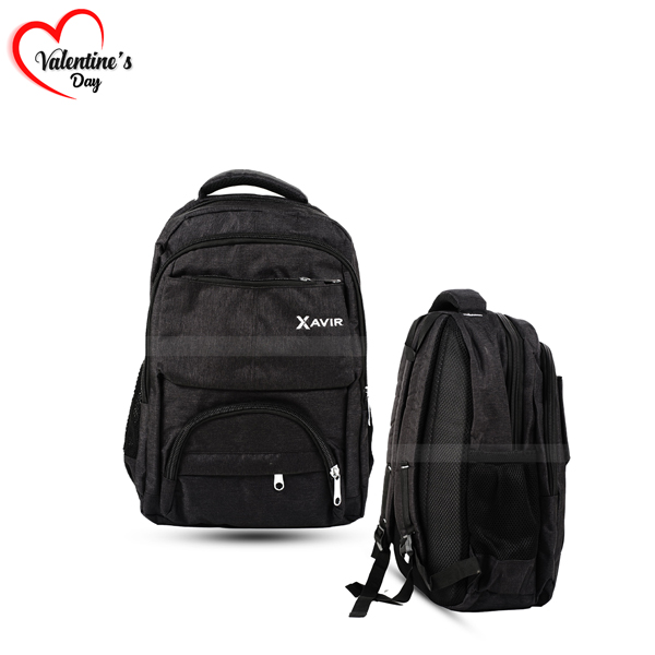 New Hot Look Fashionable Laptop Backpack : XB-01 Black ABP-08