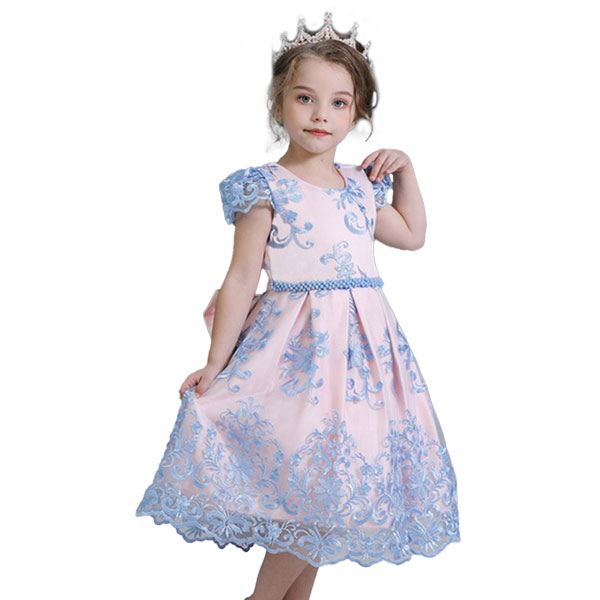 Pink  Party Dress for baby P&B 02