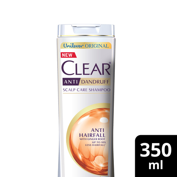 Clear Shampoo Anti Hairfall Anti Dandruff 350ml
