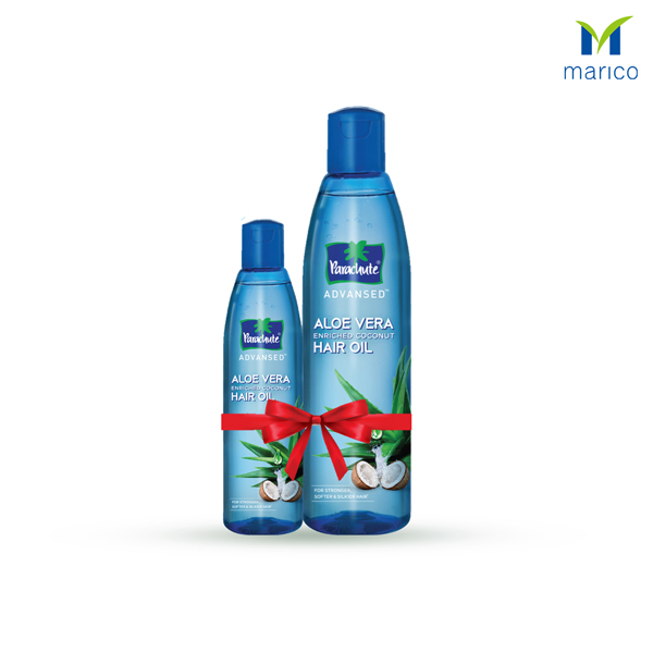 Parachute Hair Oil Advansed Aloe Vera Enriched Coconut 250ml (75ml Hair Oil Free) m1075