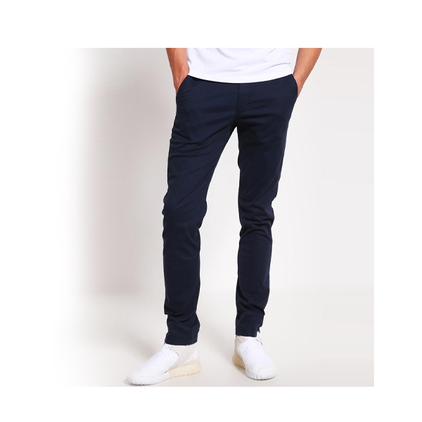 Slim-Fit Chino Gabardine Pants - Royal Blue BW-3118