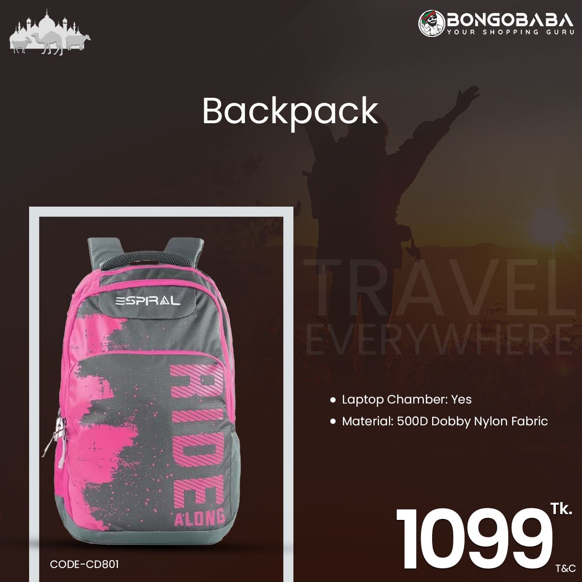 Backpack cd801