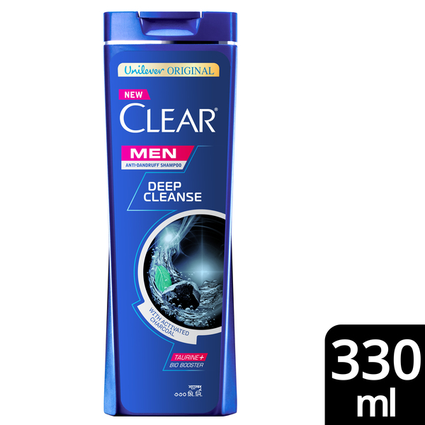 Clear Men Shampoo Deep Cleanse 330ml