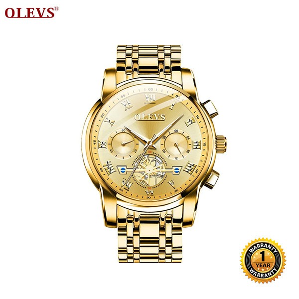 OLEVS Brand Premium quality Men wrist Watch with 1 year warranty