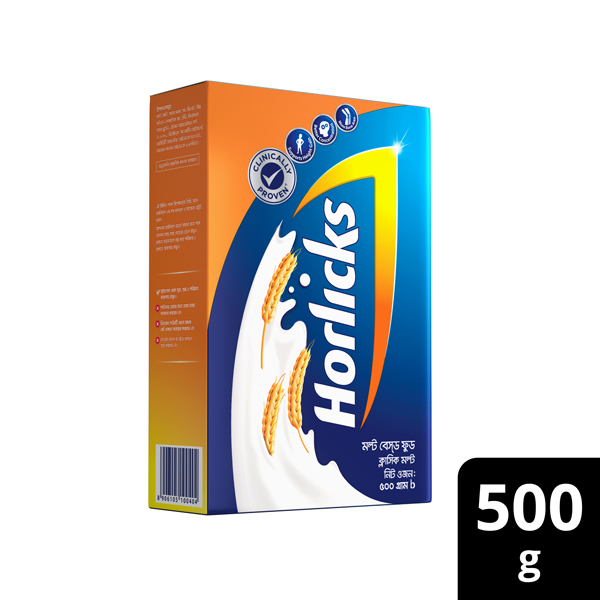 Horlicks Health and Nutrition Drink BIB 500g HHFDSB500HH