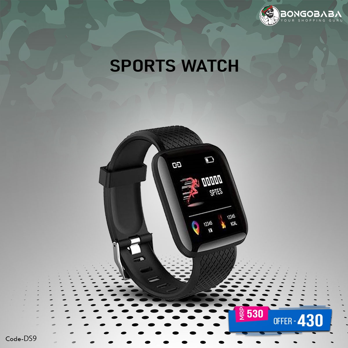 D116 Plus Smart watch DS9