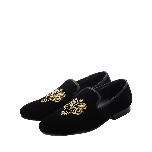 Velvet Loafer Black Color PBRLF01