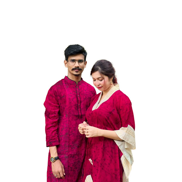 Cotton Couple set (Red) CCS-R