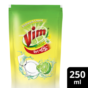 Vim Dishwashing Liquid 250ml VDWL250HH