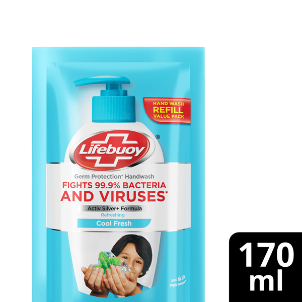 Lifebuoy Handwash Cool Fresh Refill 170ml