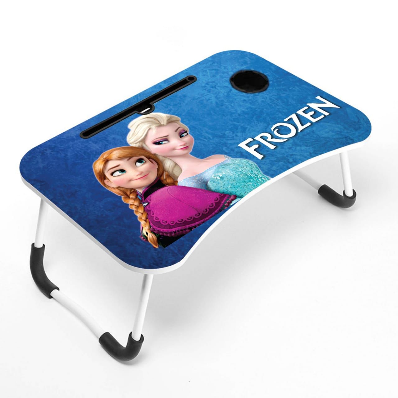 Portable Folding Laptop Stand Holder Desk (Animation Frozen 01 Theme Color) PFLSHD-AF01TC