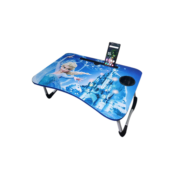 Portable Folding Laptop Stand Holder Desk (Animation Frozen 02 Theme Color) PFLSHD-AF02TC