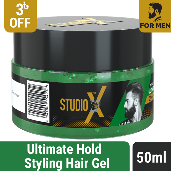 Studio X Ultimate Hold Hair Gel 50ml