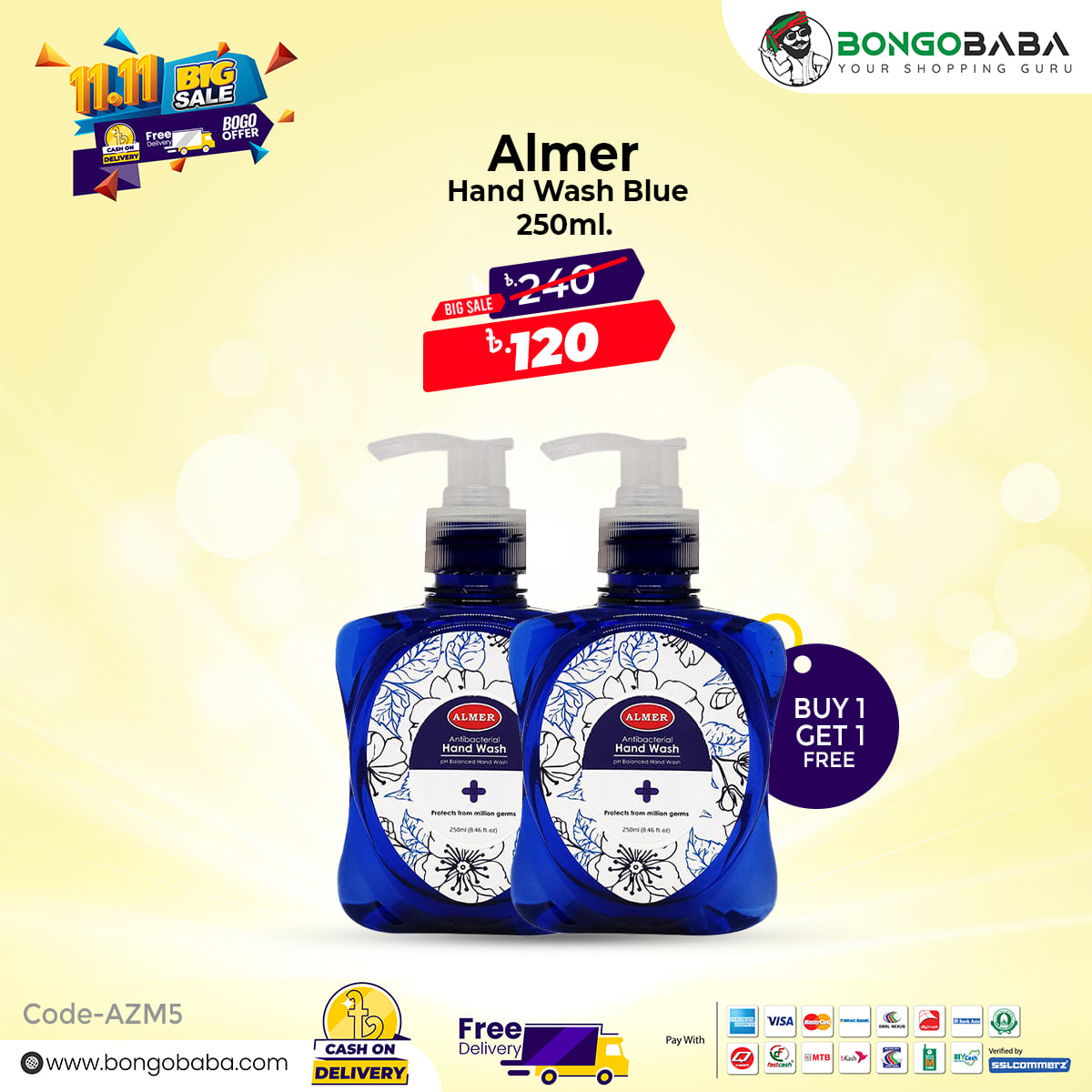 Almer Hand Wash AZM5