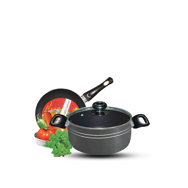 H&S 3 Pcs Non-Stick Cookware Gift Set HS3