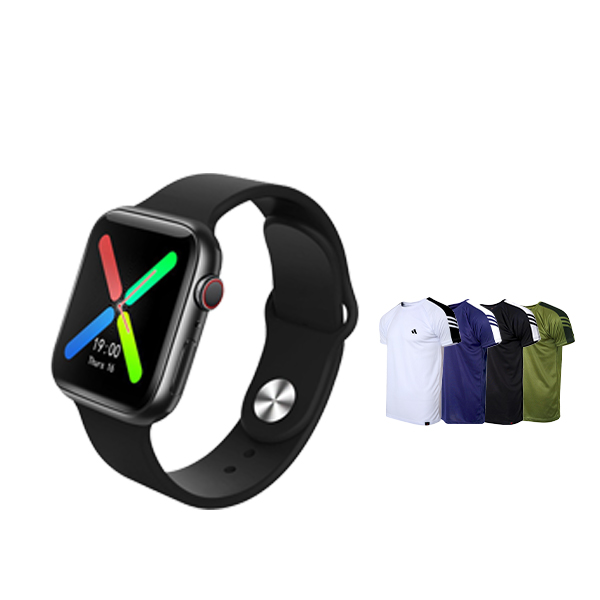 T500 Smart Watch With FREE T-SHIRT NWT500