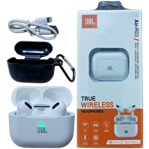 JBL Air-R03 Bluetooth Wireless Earbuds JBL-R-03