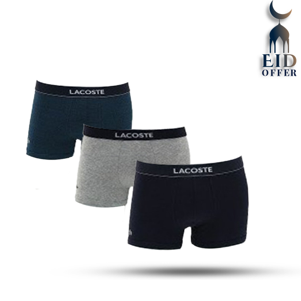 Boxer For Men 3 in 1(Lacoste) RK4