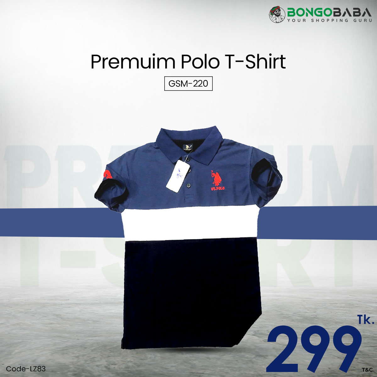 Polo T-shirt LZ 83