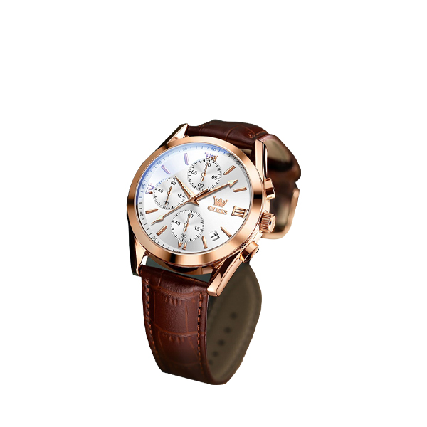 OLEVS WATCH WHITE-2872 PBO2872WH