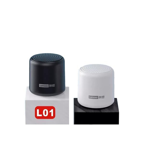 Lenovo L01 Bluetooth Speaker Portable Outdoor Loudspeaker Wireless Mini Column 3D Stereo Music Surround Bass Box Mic D23