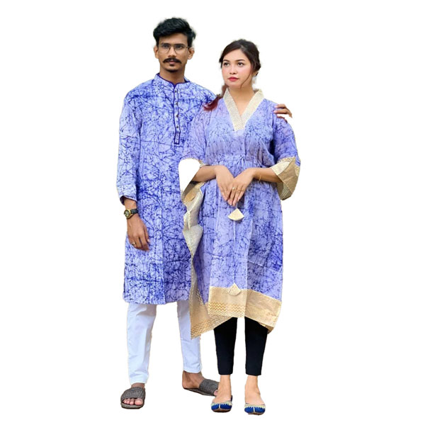 Cotton Couple set (Light Blue) CCS-LB