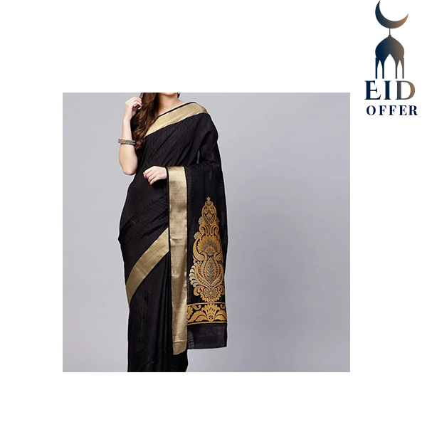 Printed Silk Saree With Blouse  ESS02