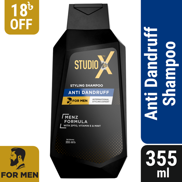 Studio X Anti Dandruff Shampoo for Men 355ml