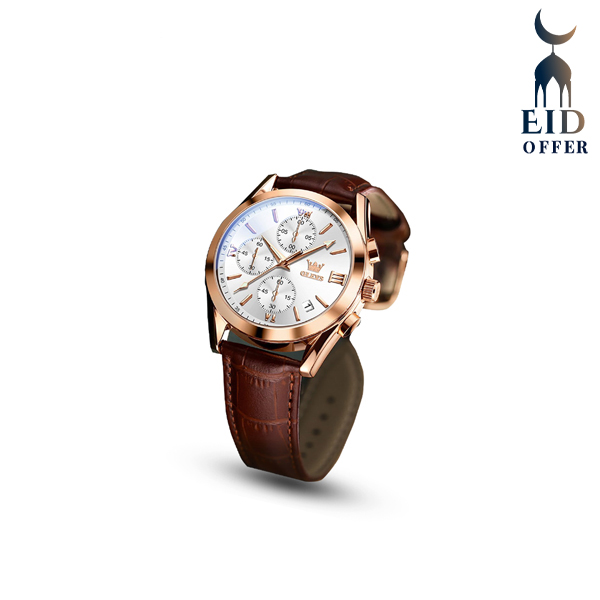 OLEVS WATCH WHITE-2872